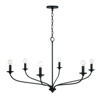 Capital Lighting 449961MB Dolan 6 Light 40 quot Wide Candle Build com