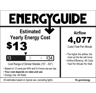 Tempo Hugger 52 Energy Guide