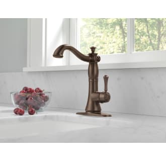 Delta-1997LF-Installed Faucet in Venetian Bronze