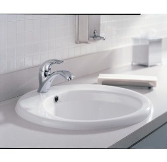 Delta-22C651-Installed Faucet in Chrome