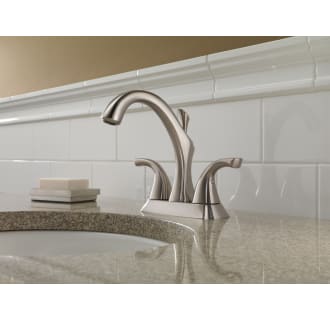 Delta-2592-MPU-DST-Installed Faucet in Brilliance Stainless