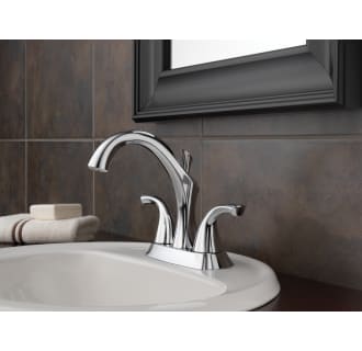 Delta-2592-MPU-DST-Installed Faucet in Chrome
