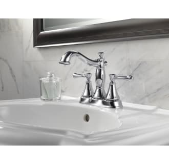Delta-2597LF-MPU-Installed Faucet in Chrome