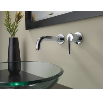 Delta-3559LF-Installed Faucet in Chrome