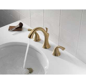 Delta-3592LF-Running Faucet in Champagne Bronze