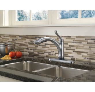 Delta-4353T-DST-Installed Faucet in Arctic Stainless