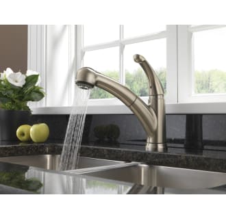 Delta-467-DST-Running Faucet in Brilliance Stainless
