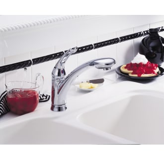 Delta-472-DST-Installed Faucet in Chrome