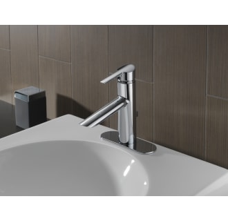 Delta-561LF-MPU-Installed Faucet in Chrome