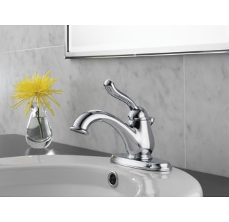 Delta-578-DST-Installed Faucet in Chrome
