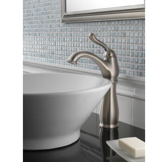Delta-579-DST-Installed Faucet in Brilliance Stainless