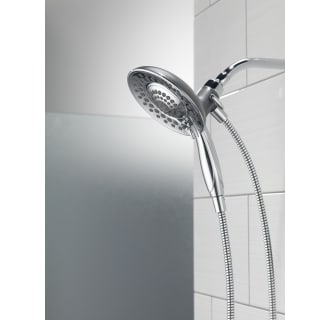 Delta-58045-Installed In2ition Shower Head and Handshower in Chrome