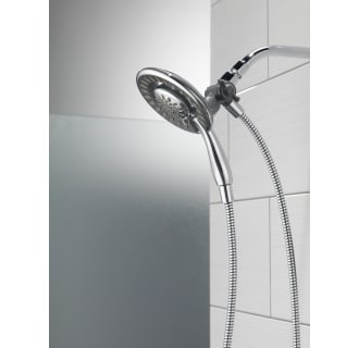 Delta-58065-Installed In2ition Shower Head and Handshower in Chrome