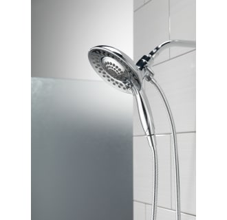Delta-58469-PK-Installed In2ition Shower Head and Handshower in Chrome