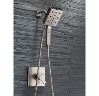 Delta-58470-Installed Shower Trim in Brilliance Stainless