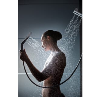 Delta-58470-Shower Head and Handshower in Use in Chrome