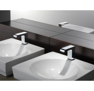 Delta-600T040-Installed Faucet in Chrome