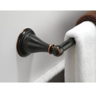 Delta-70024-Close Up of Towel Bar in Oil Rubbed Bronze