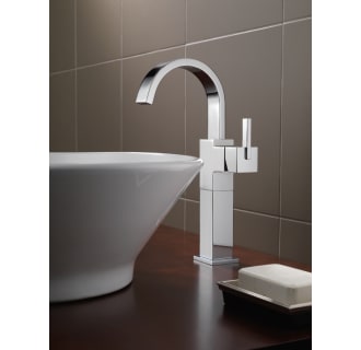 Delta-753LF-Installed Faucet in Chrome