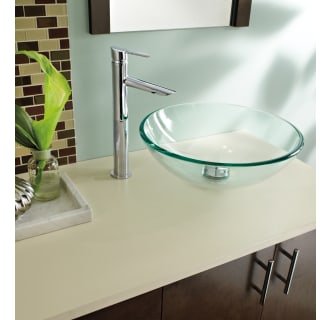 Delta-761LF-Installed Faucet in Chrome