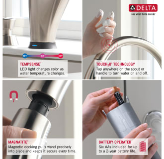 Delta-9192T-SD-DST-Features of this Faucet