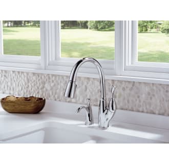 Delta-989-DST-Installed Faucet in Chrome