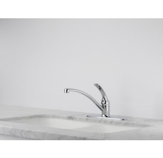 Delta-B1310LF-Installed Faucet in Chrome