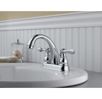 Delta-B2596LF-Installed Faucet in Chrome