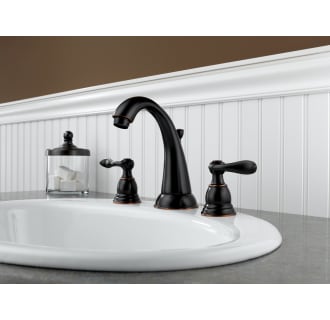 Delta-B3596LF-Installed Faucet in Oil Rubbed Bronze