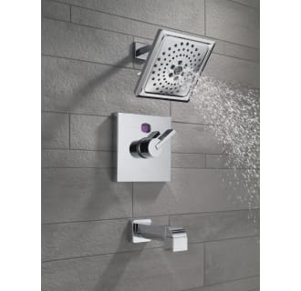 Delta-T14001-T2O-LHP-Running Tub and Shower in Chrome