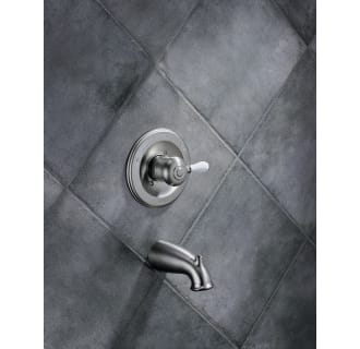 Delta-T14178LHP-Valve Trim and Tub Faucet in Brilliance Stainless
