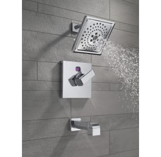 Delta-T14401-T2O-Running Tub and Shower Trim in Chrome