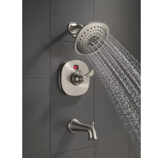 Delta-T14403-T2O-Running Tub and Shower Trim in Brilliance Stainless