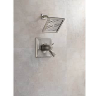 Delta-T17T251-Installed Shower Trim in Brilliance Stainless