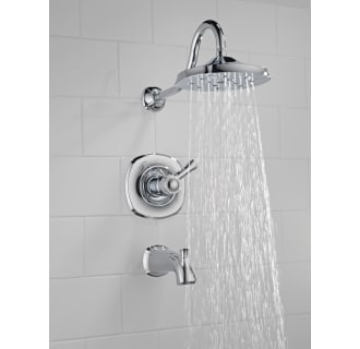 Delta-T17T492-Running Tub and Shower Trim in Chrome