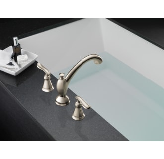 Delta-T2794-Installed Tub Filler in Brilliance Stainless