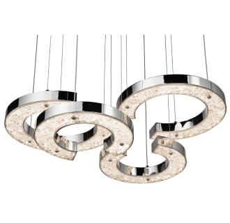 Elan-Crushed Ice Pendant Cluster-Angle View