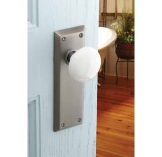 Quincy side plate with Ice White knob.