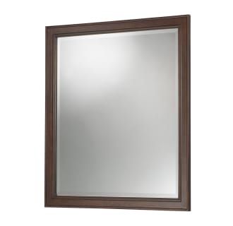 Hawthorne large walnut bathroom mirror