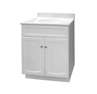 Heartland 24 inch white vanity with top