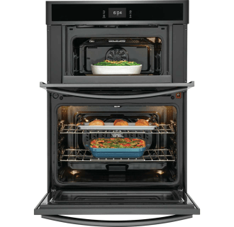 Black Stainless Open with Food