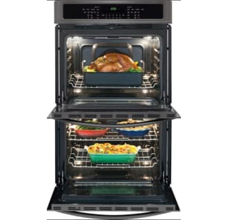 Frigidaire-FGET3065P-Front fully open doors full