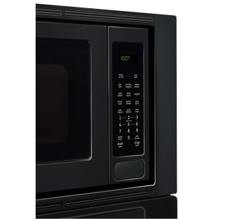 Black Microwave Controls