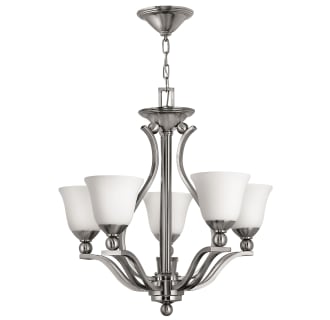 Chandelier with Canopy - BN