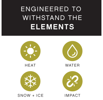 Withstands Elements