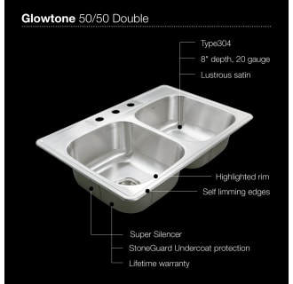 Houzer-3322-8BS-Sink Specifications