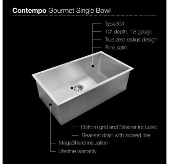 Houzer-CTG-3200-Sink Specifications