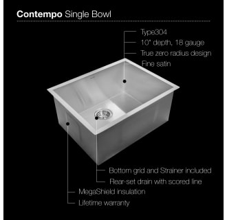 Houzer-CTS-2300-Sink Specifications