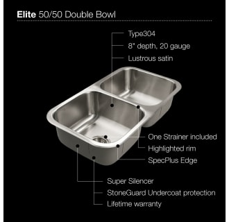 Houzer-ED-3108-Sink Specifications