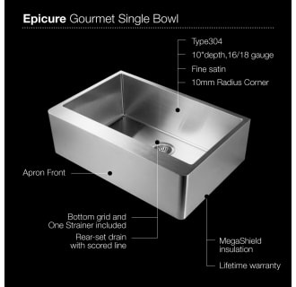 Houzer-ENS-3020-Sink Features